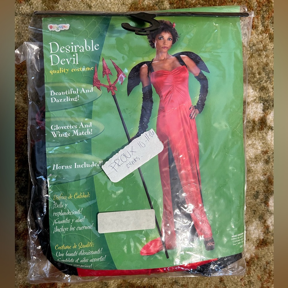 Halloween costume. Desirable Devil. All accessories included.